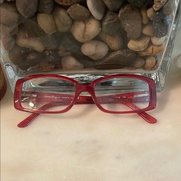 Salvatore Ferragamo Red Eyeglasses (frames only) main image 8